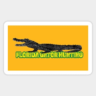 FLORIDA GATOR HUNTING Magnet